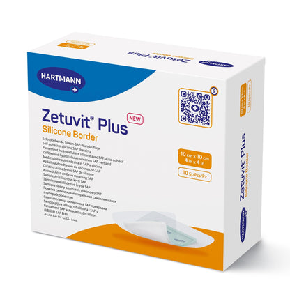 Zetuvit® Plus Silicone Border Super Absorbent Dressing