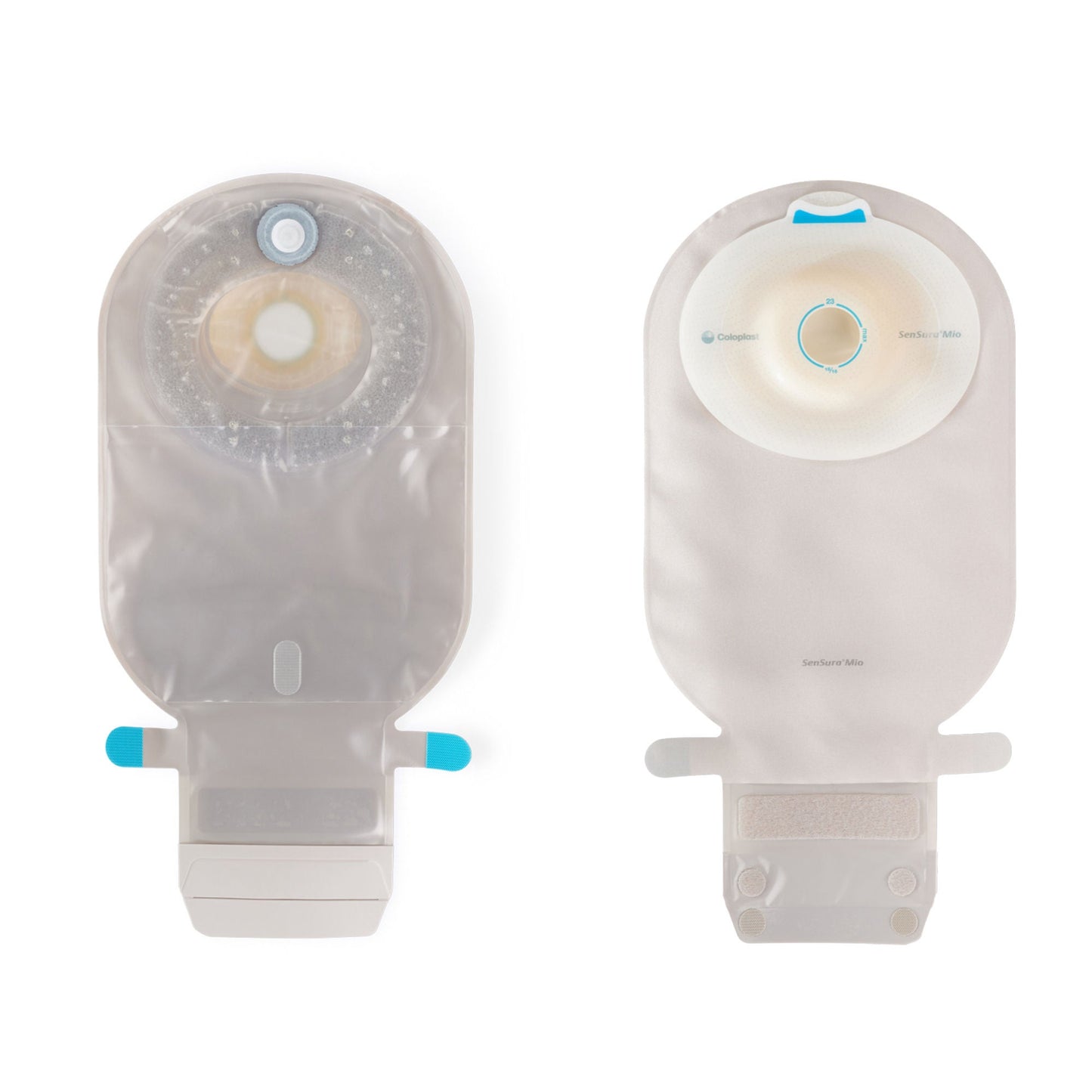 SenSura® Mio Convex Light 1-Piece Transparent Ostomy Pouch, Stoma