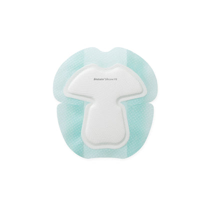 Biatain Silicone Fit Silicone Foam Dressing With Border Film Backing Silicone Adhesive Heel
