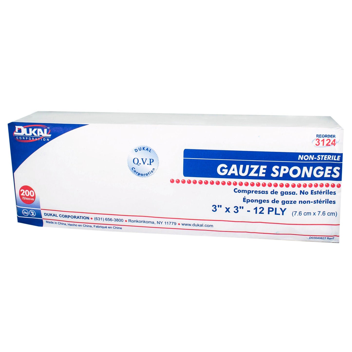 Dukal™ Gauze Sponge, 12-Ply