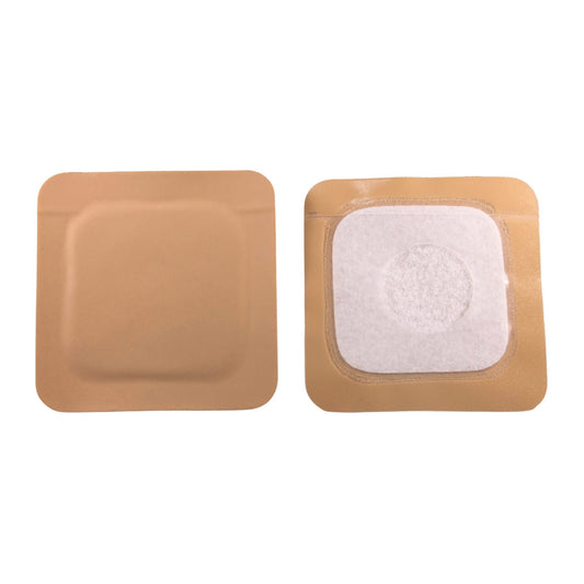 Stoma Cap 3 X , 1-1/8 Inch Round Center Opening, Style G-1