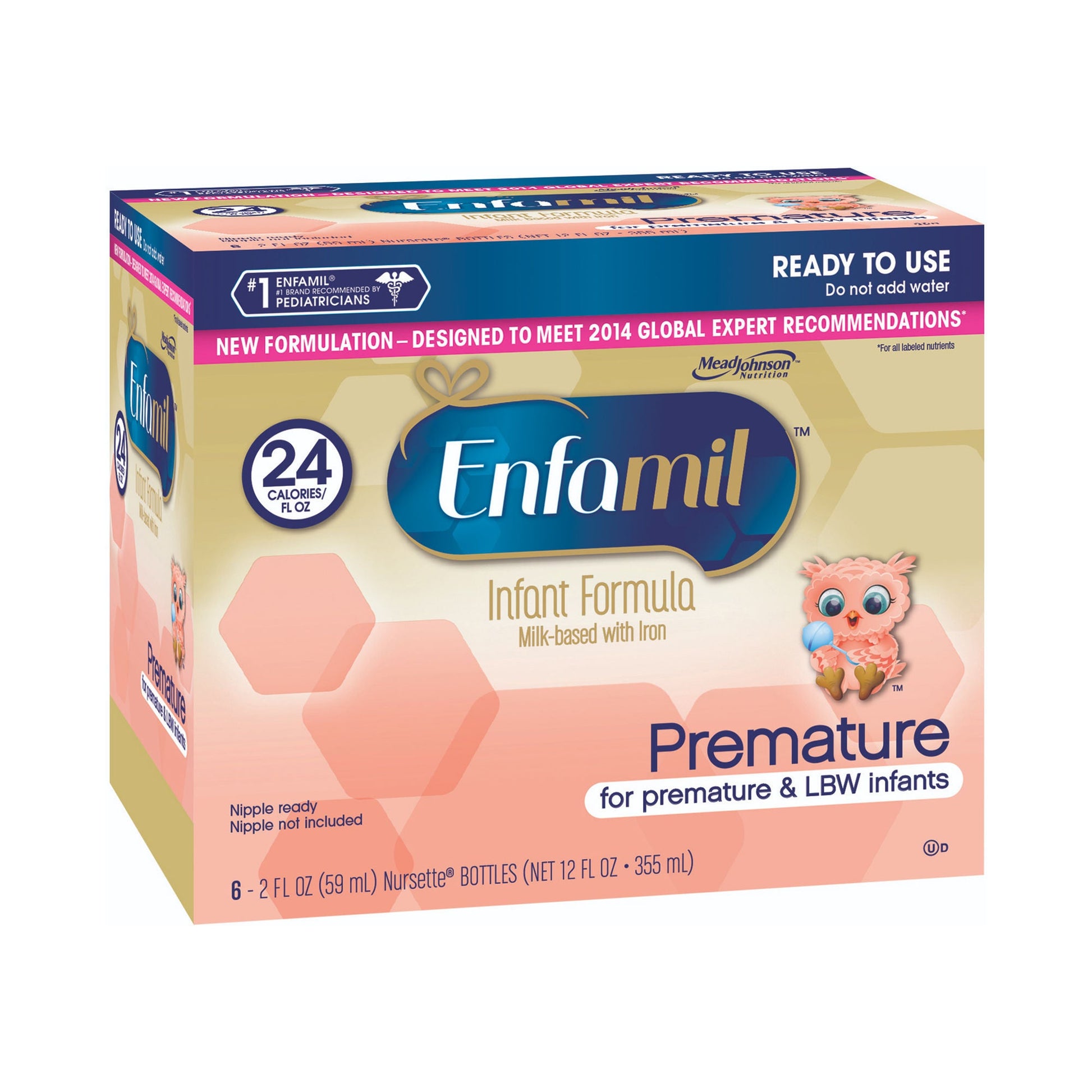 Enfamil® Premature with Iron Infant Formula, Nursette Bottle