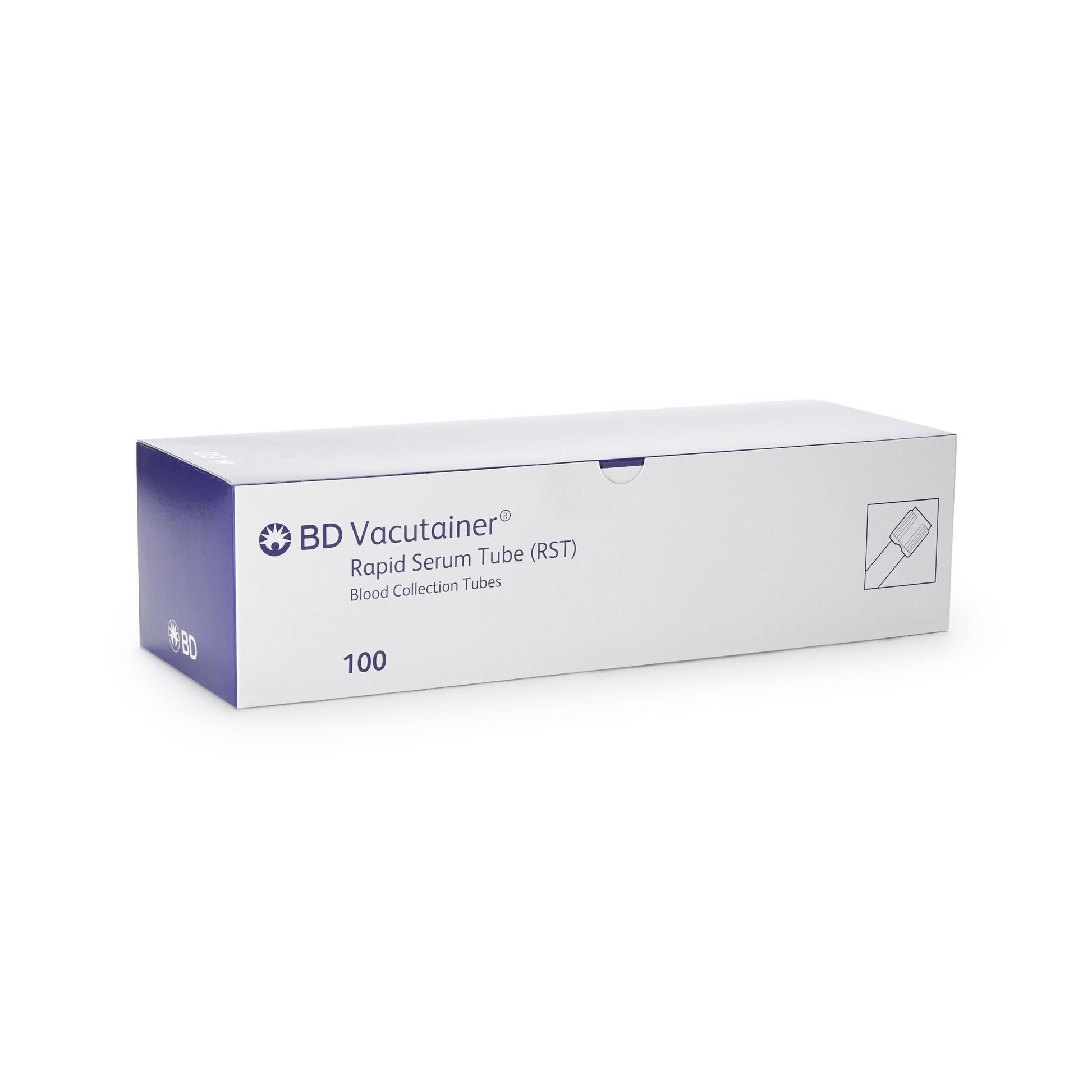 BD Vacutainer Venous Blood Collection Tube Clot Activator Additive BD Hemogard Closure Polyethylene Terephthalate (PET) Tube