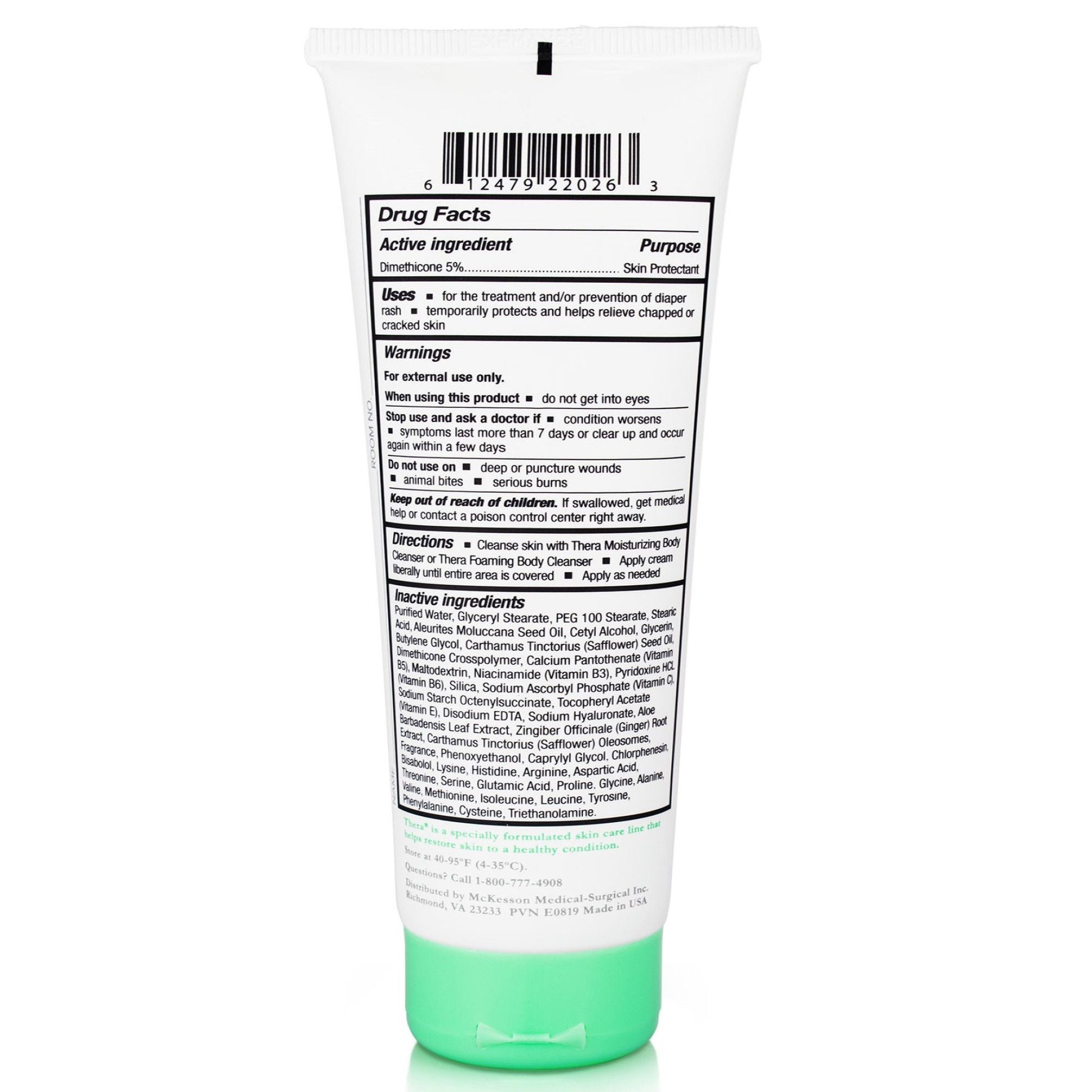 McKesson Thera® Dimethicone Body Shield, Tube