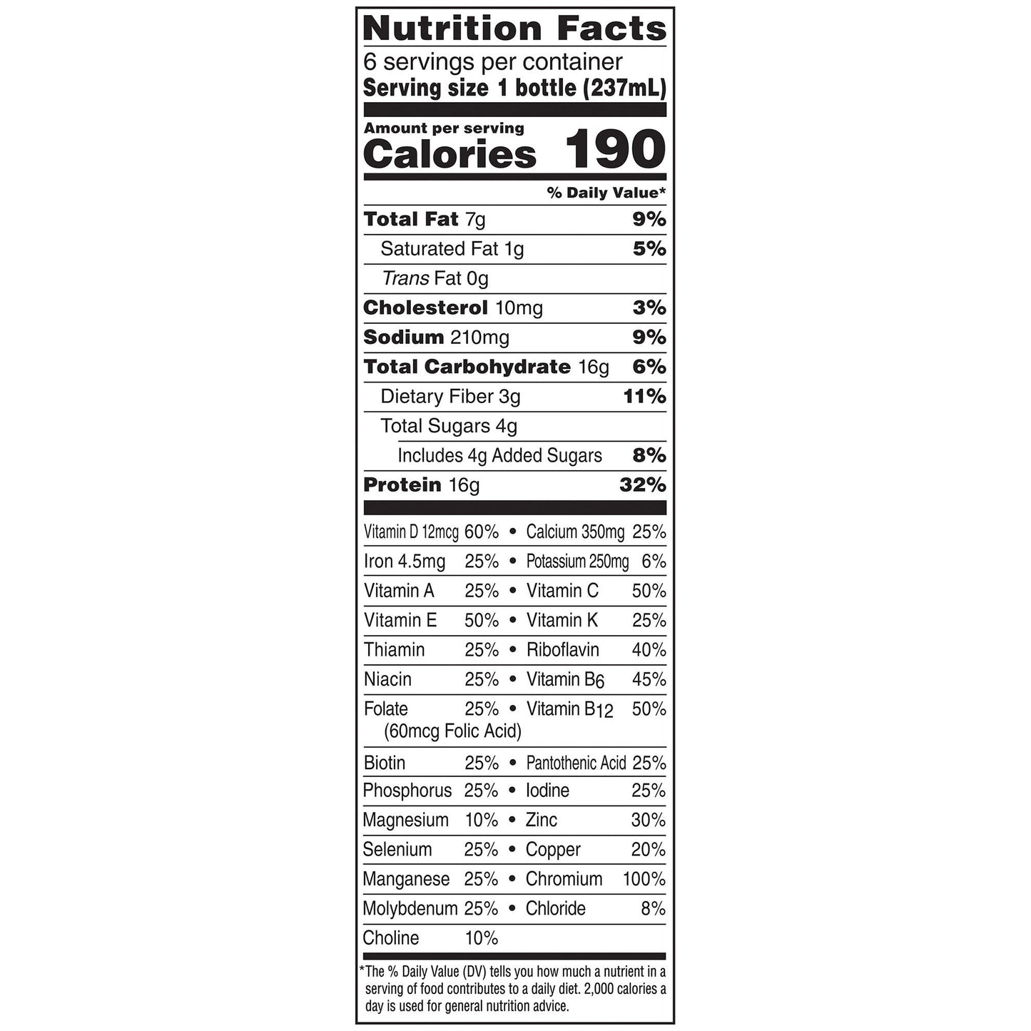 Boost® Glucose Control Vanilla Balanced Nutritional Drink, Bottle