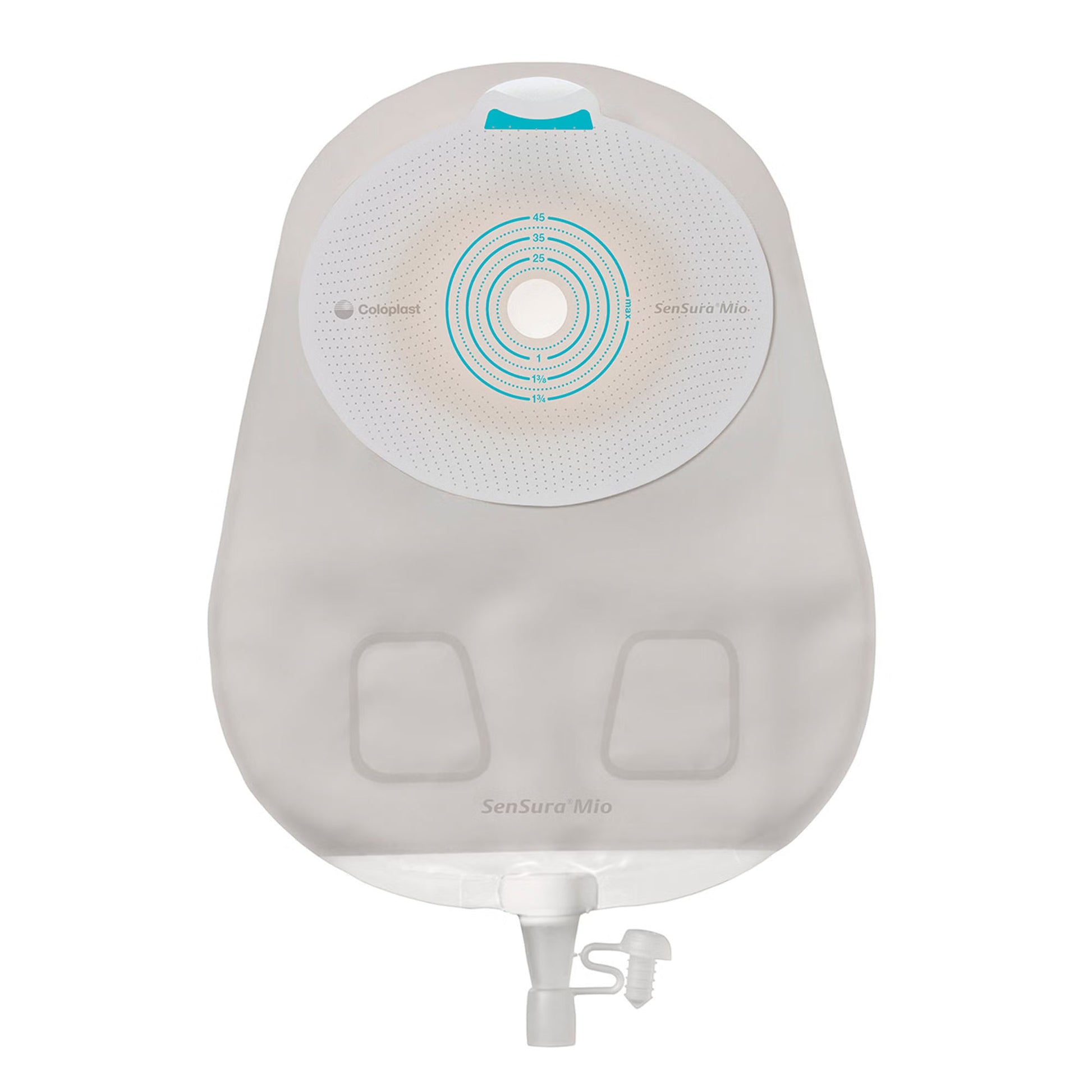 SenSura® Mio Flat 1-Piece Transparent Ostomy Pouch, Trim to fit Stomas