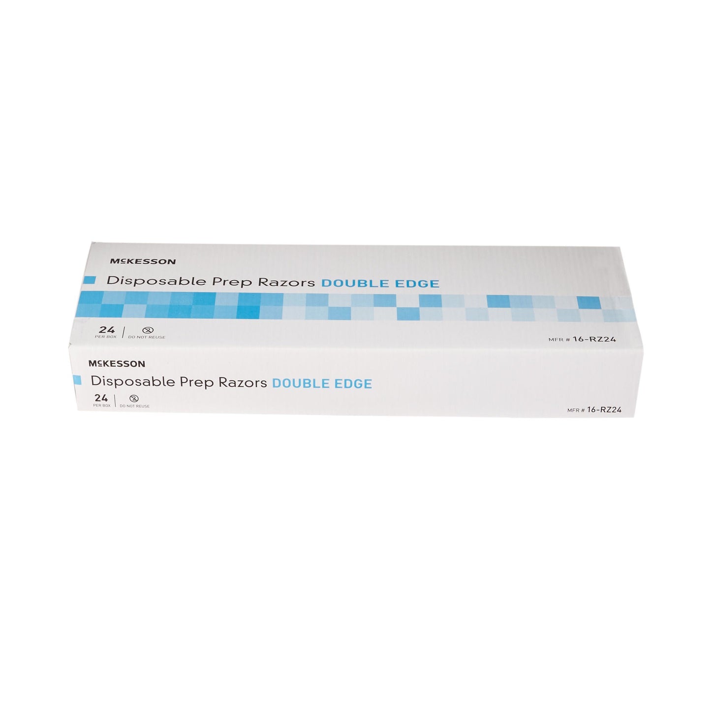 McKesson Single-Blade Razor, Double-Edged, Disposable
