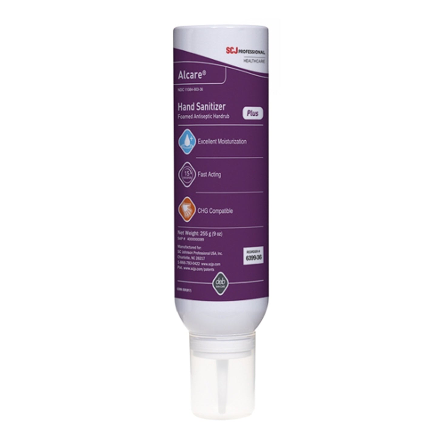 Alcare® Plus Foaming 62% Ethyl Alcohol Hand Sanitizer, Aerosol Can