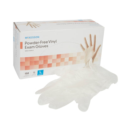 McKesson Vinyl Exam Glove, Clear