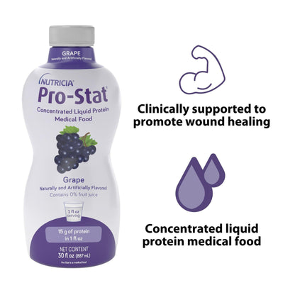 Pro-Stat® Grape Complete Liquid Protein Medical Food, Bottle