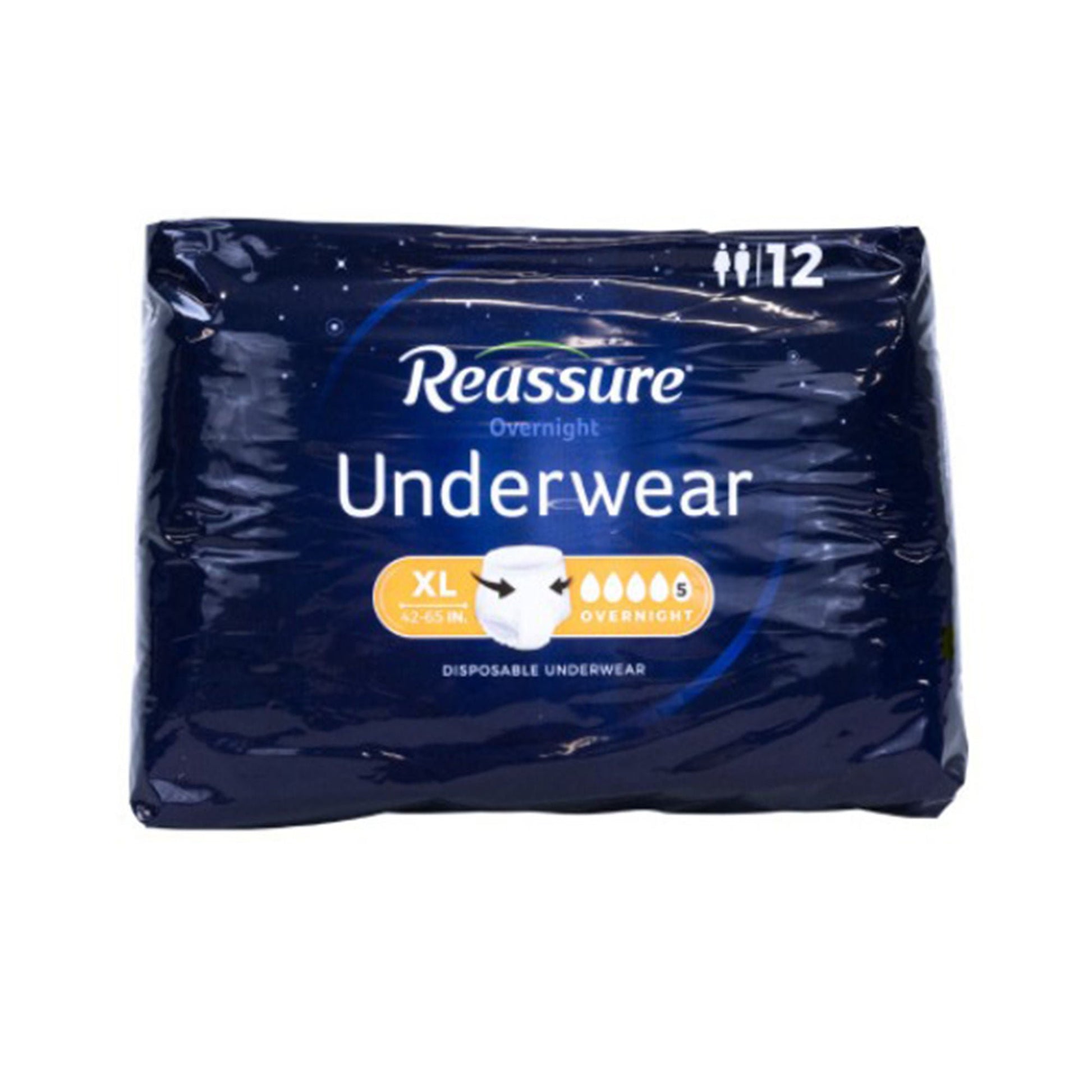 Reassure® Overnight Underwear, Incontinence, Extra Large