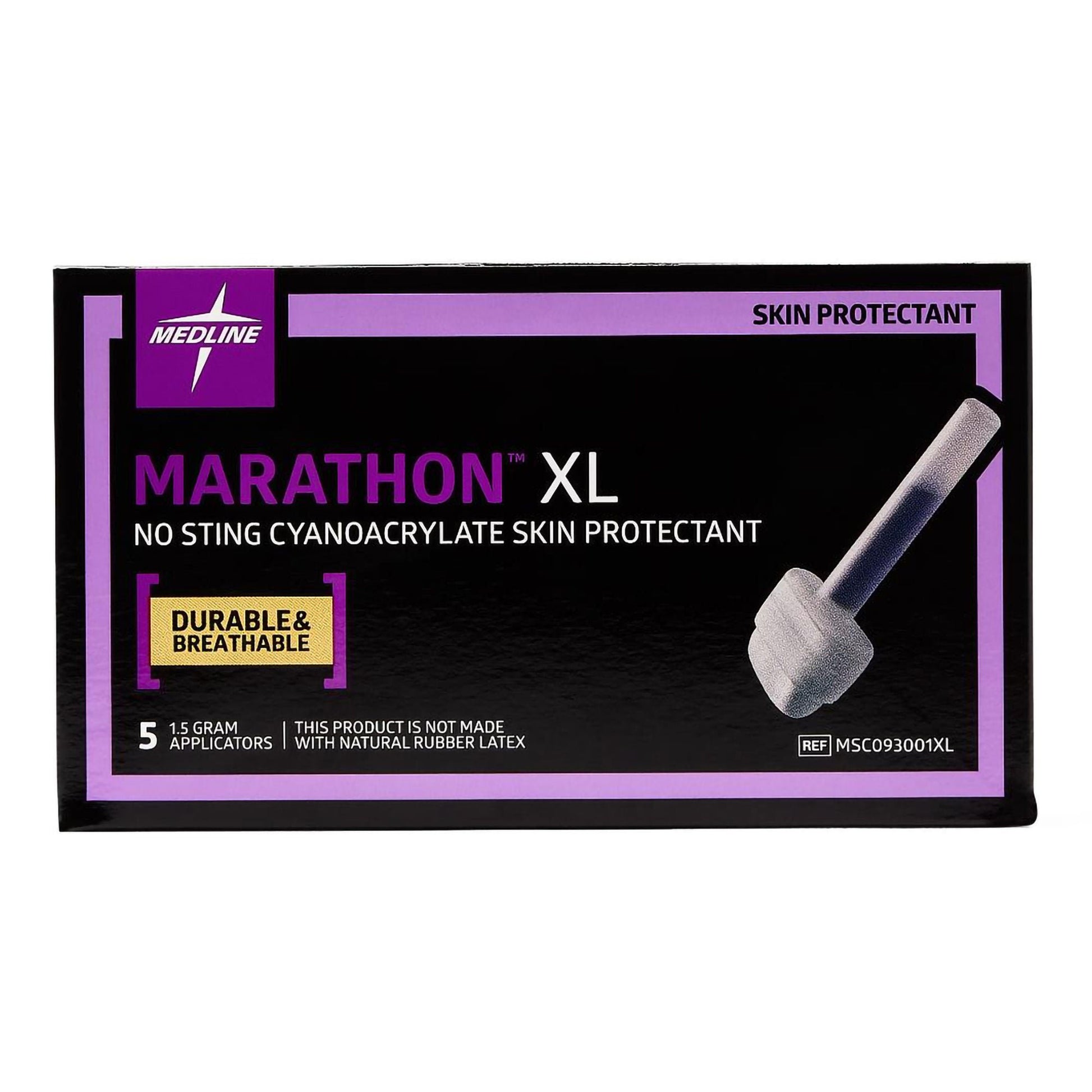 Marathon Skin Barrier Applicator Cyanoacrylate Individual Packet X-Large