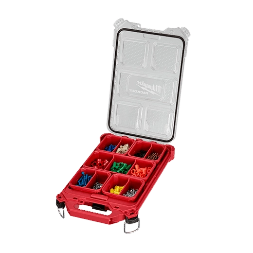 Milwaukee PACKOUT Compact Low-Profile Organizer 48-22-8436 | 5-Piece