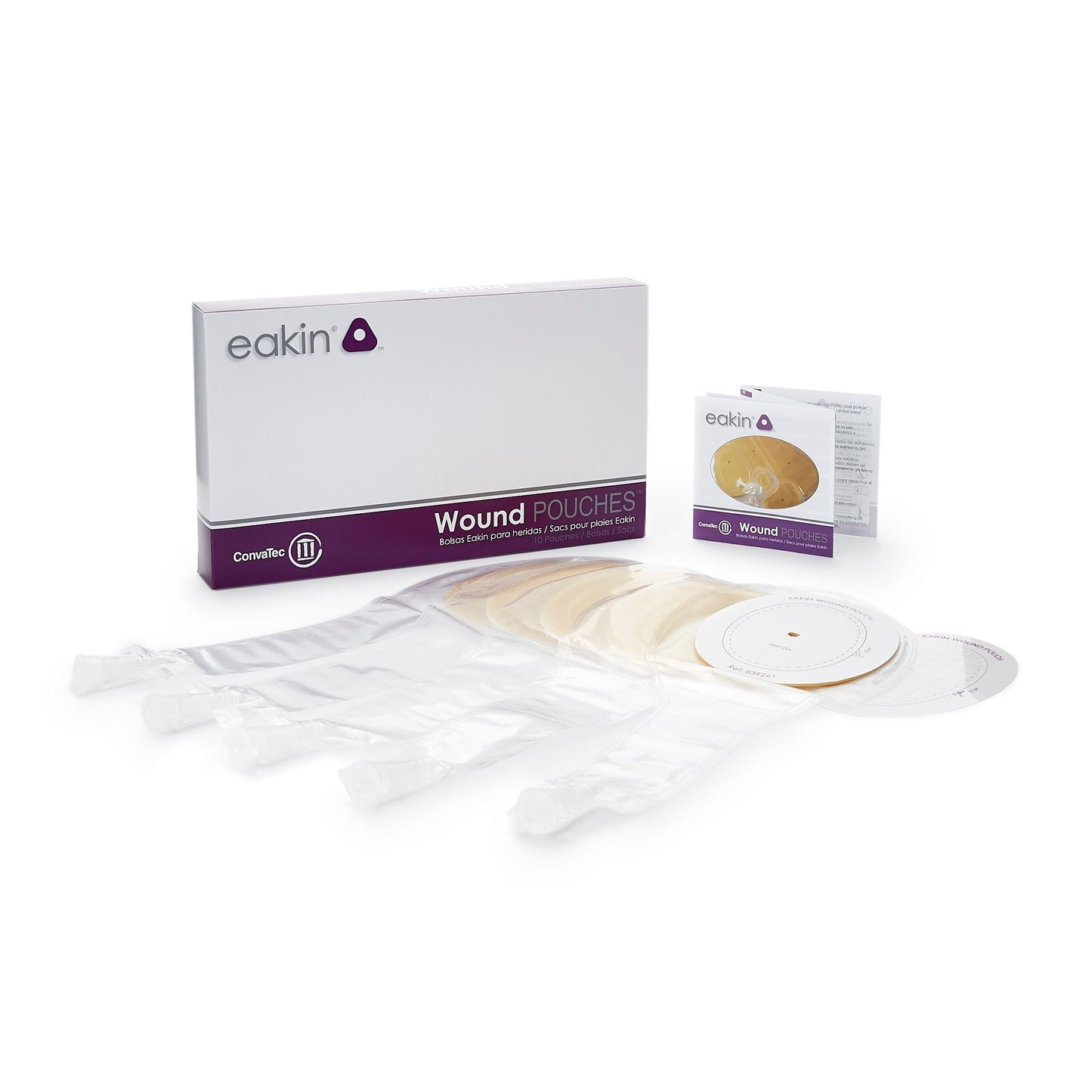 Eakin® Fistula and Wound Drainage Pouch, 108 x Cutting Area