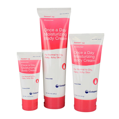 Sween® 24 Once a Day Moisturizing Body Cream for Flaky, Itchy Skin, tube