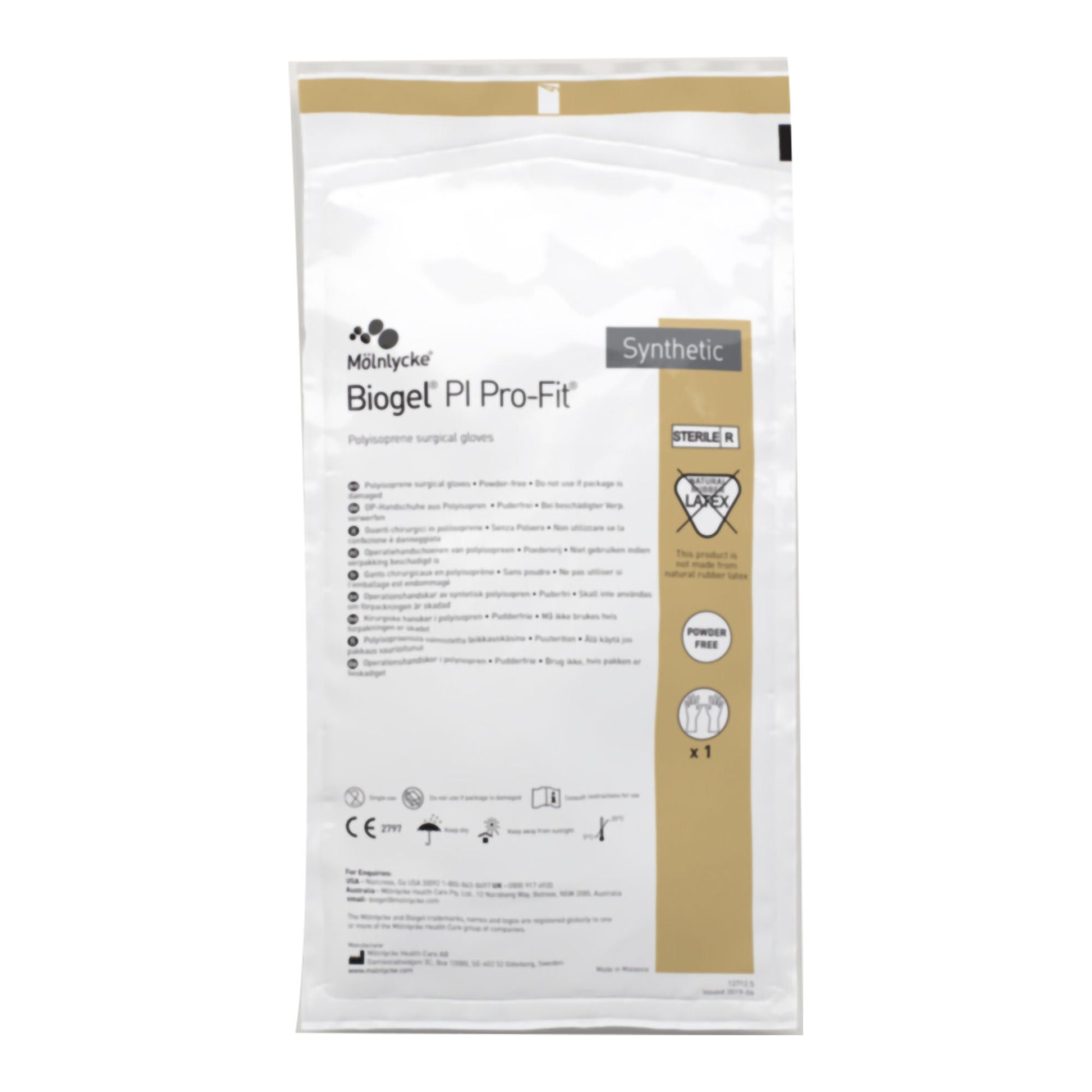 Sterile Biogel® PI Pro-Fit® Polyisoprene Surgical Gloves, Cream - view 5