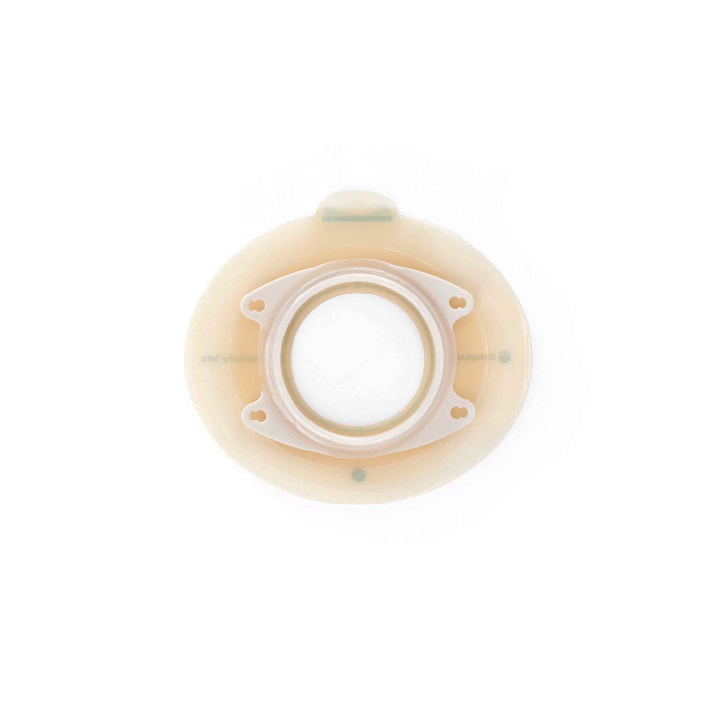SenSura® Mio Click Ostomy Barrier, Stoma Opening, Blue Color Match