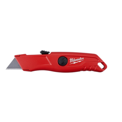 Milwaukee Self Retracting Utility Knife 48-22-1512 | 2.4 in Blade Length, Steel
