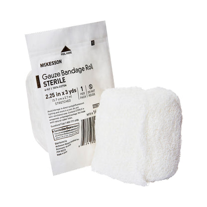 McKesson Sterile Fluff Bandage Roll, Six-Ply