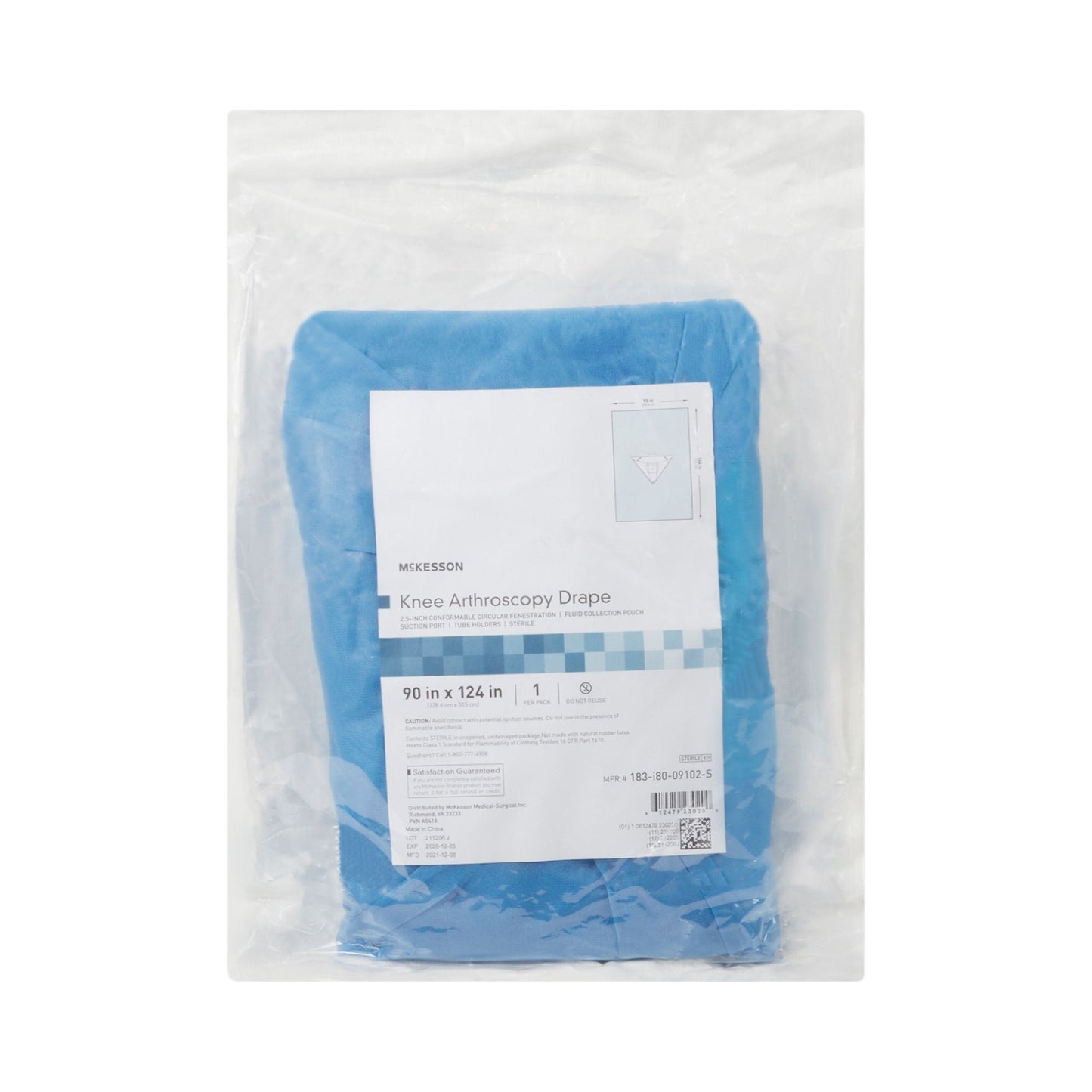 McKesson Sterile Arthroscopic Knee Drape