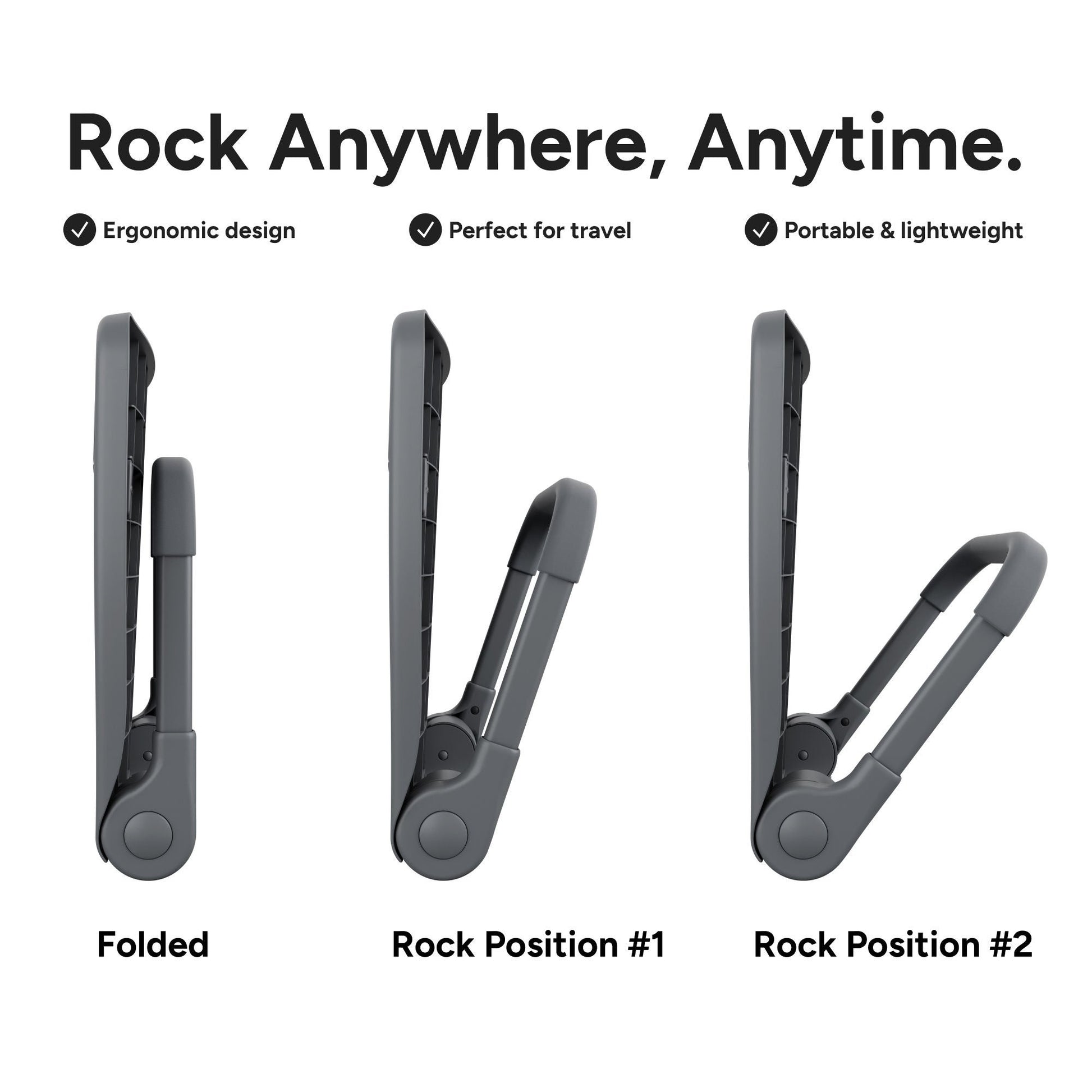Ready Rocker Rocking Device, Gray