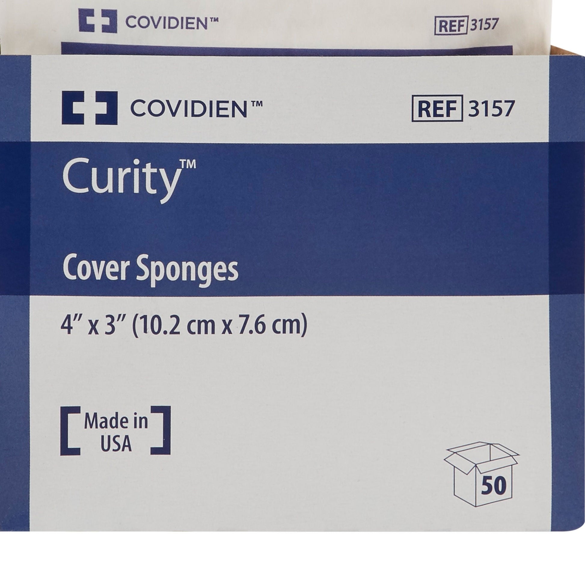 Curity™ Sterile Nonwoven Sponge, 4-Ply