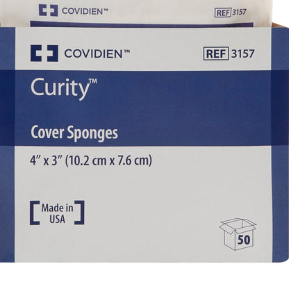Curity™ Sterile Nonwoven Sponge, 4-Ply