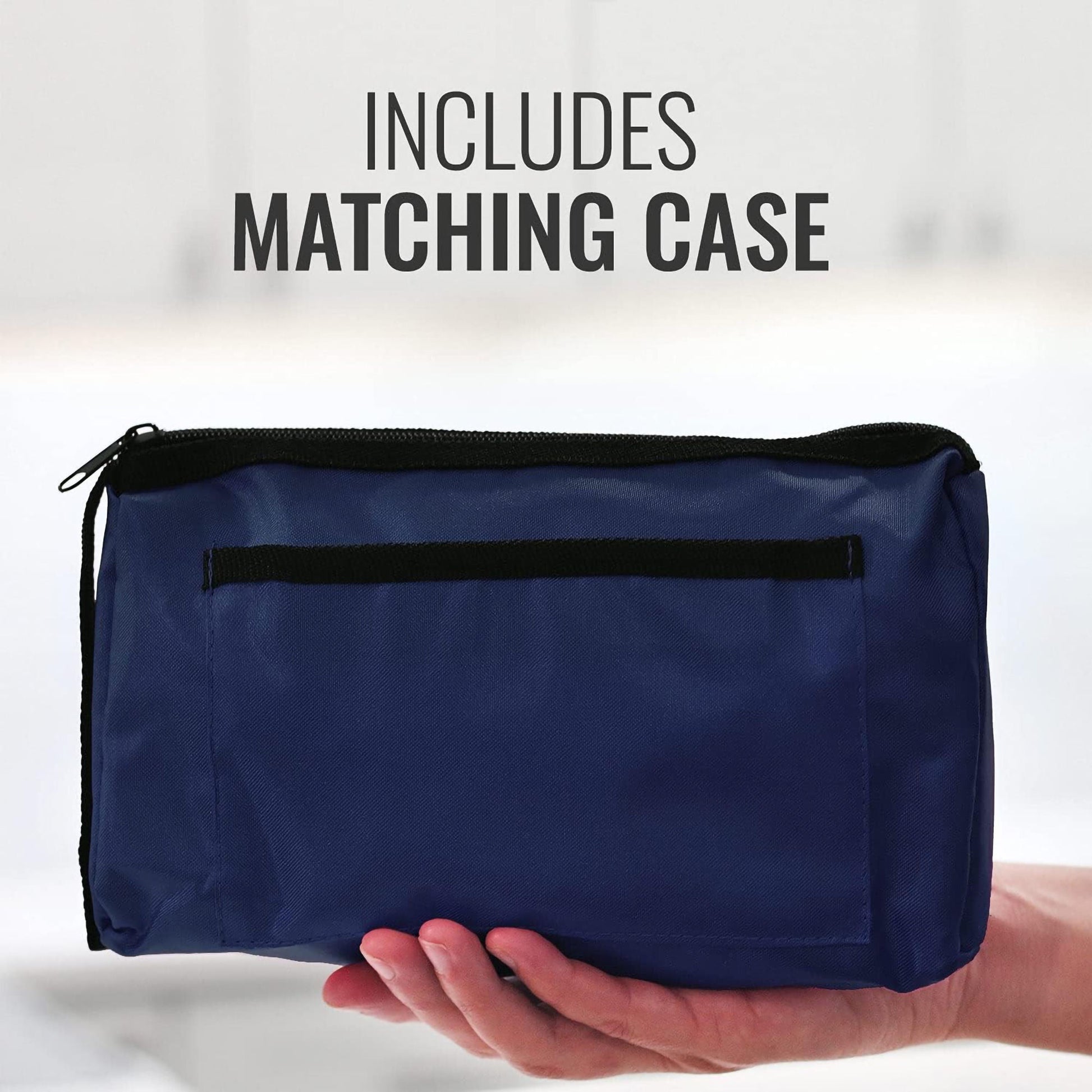 Mabis® Match Mates Manual Aneroid Sphygmomanometer with Cuff, Dark Blue