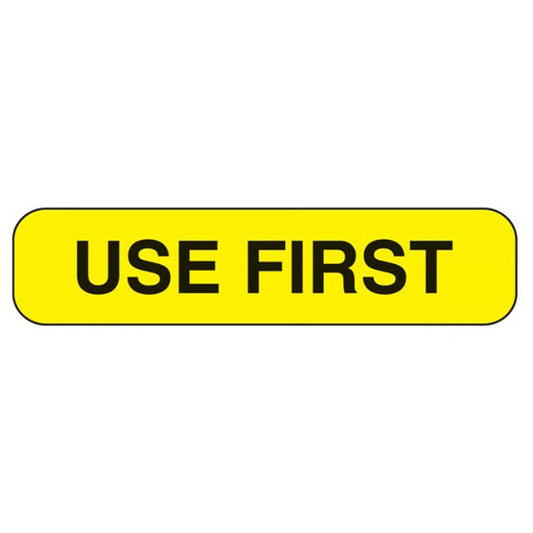 Indeed "Use First" Advisory Label