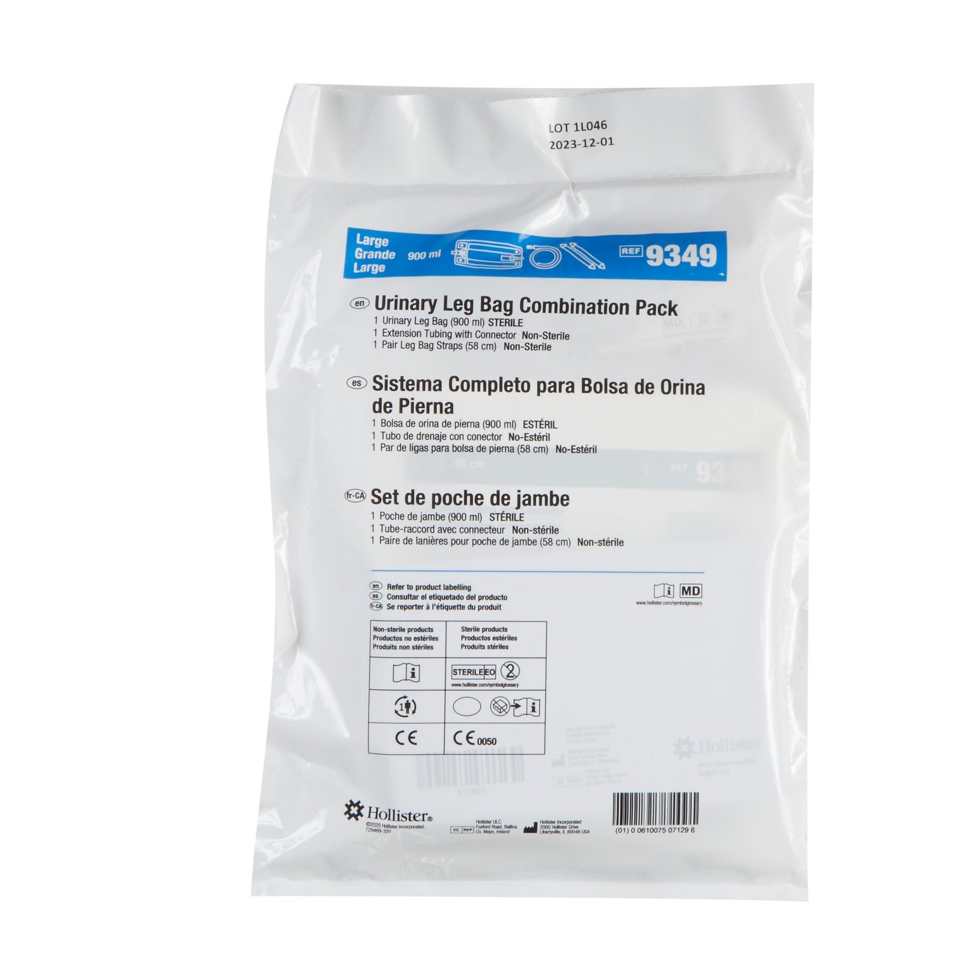 Hollister® Urinary Leg Bag Combination Pack
