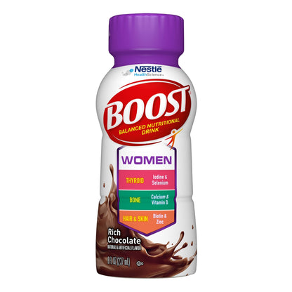 Boost® Women Chocolate Balanced Nutritional Drink, bottle