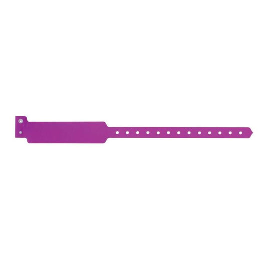 Sentry SuperBand Identification Wristband Write On Band Permanent Snap Without Legend