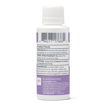 Medline Remedy Baby Lotion Bottle Unscented Lotion CHG Compatible