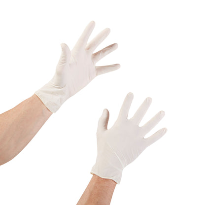 McKesson Confiderm® Latex Exam Gloves, Ivory - view 7
