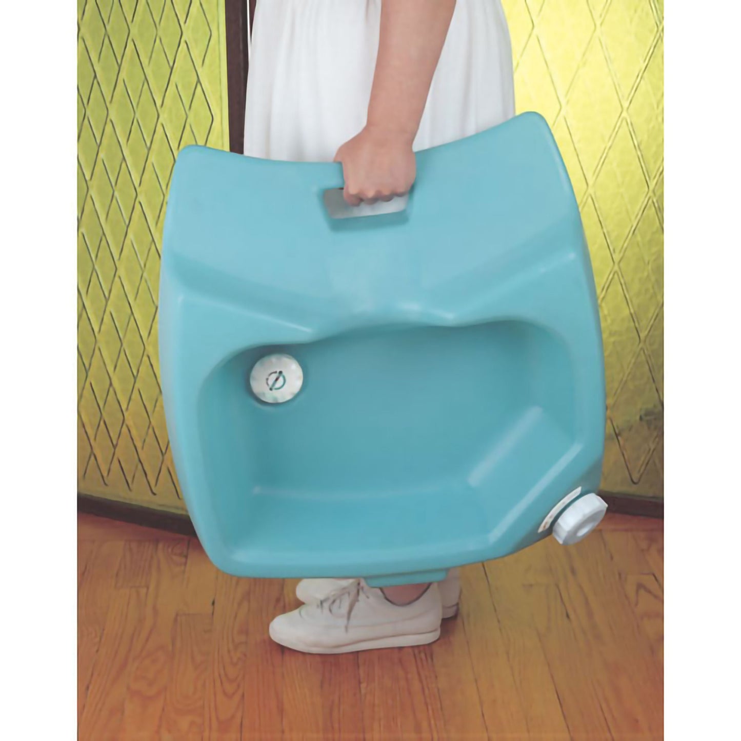 Maddak Green Plastic Shampoo Basin