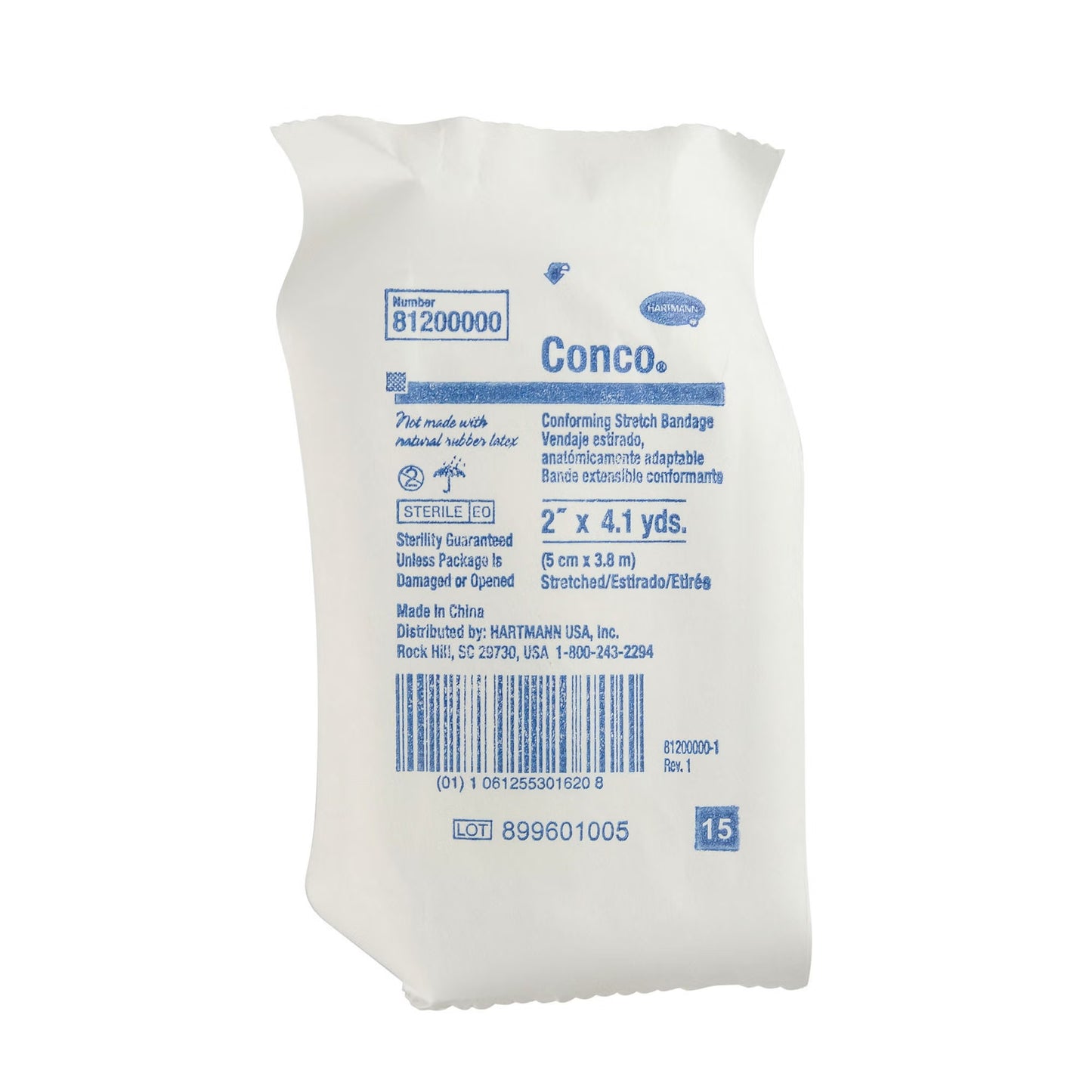 Conco® Conforming Bandage, One-Ply