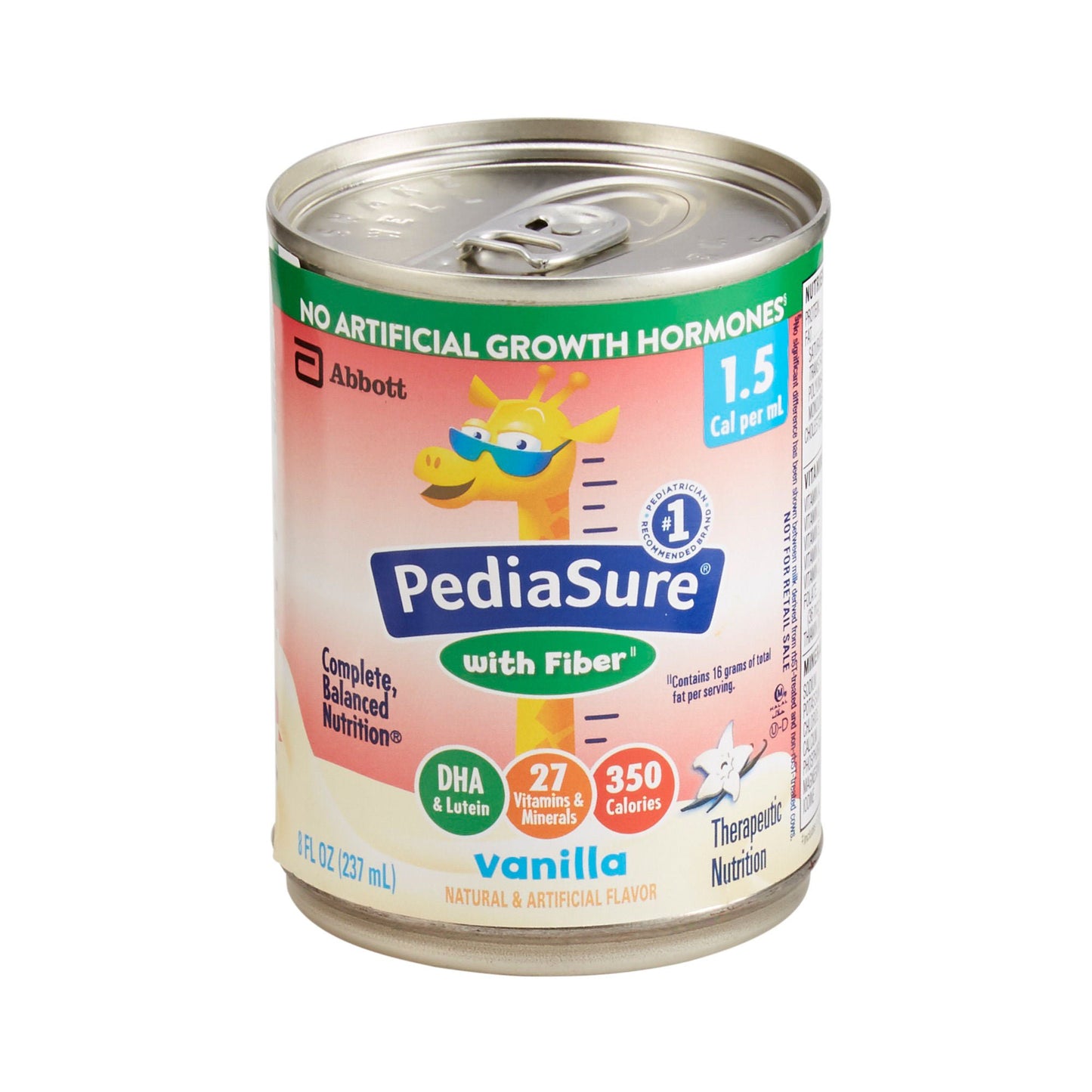 PediaSure® 1.5 Cal with Fiber Therapeutic Nutrition, Vanilla, Can