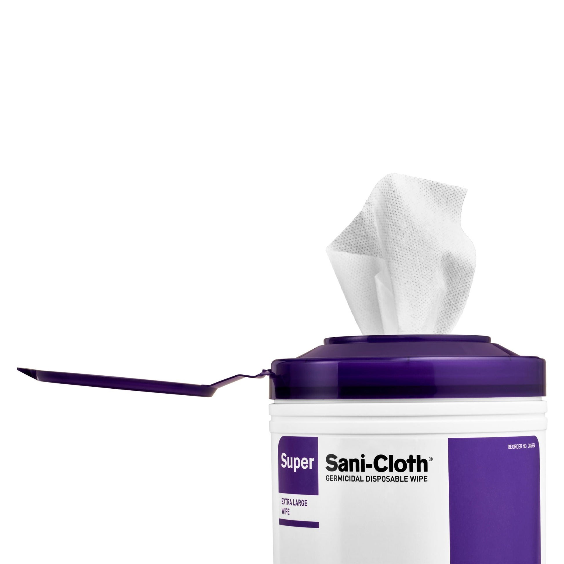 Super Sani-Cloth® Germicidal Disinfectant Wipes, Canister, 75 ct.