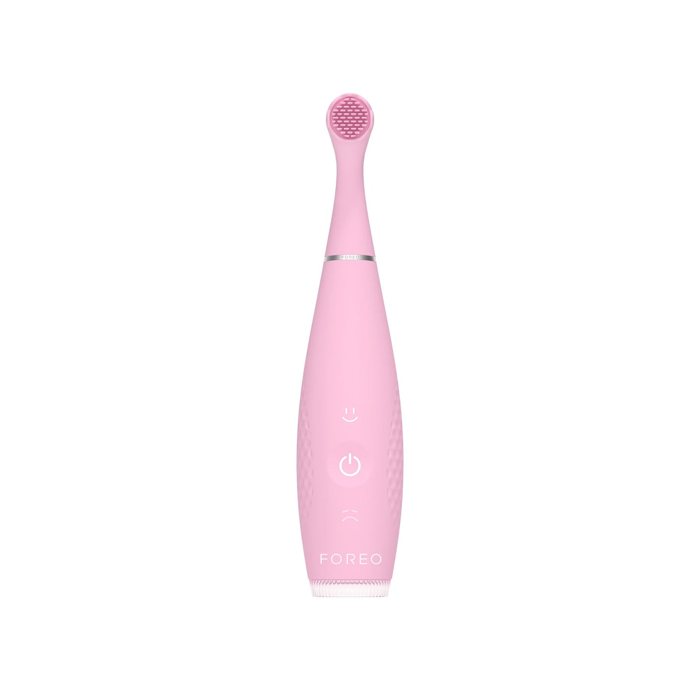 issa 4 baby Sonic Toothbrush Pearl Pink Bunny Ages Birth to 3 Years Silicone