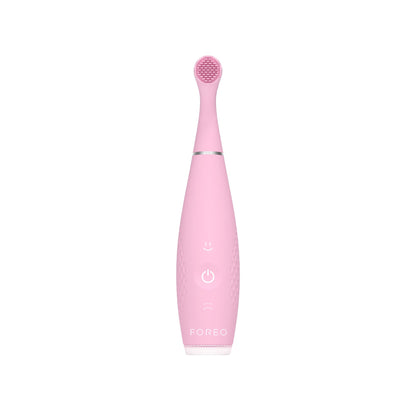 issa 4 baby Sonic Toothbrush Pearl Pink Bunny Ages Birth to 3 Years Silicone