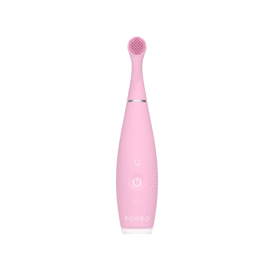 issa 4 baby Sonic Toothbrush Pearl Pink Bunny Ages Birth to 3 Years Silicone