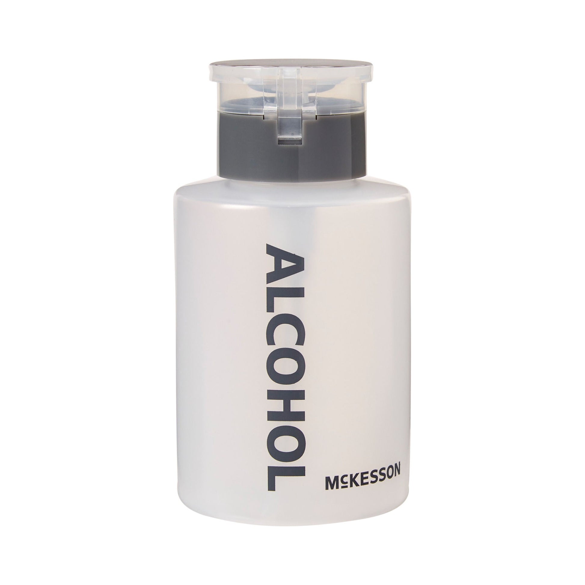 McKesson Alcohol Dispenser imprinted with the word "Alcohol,"