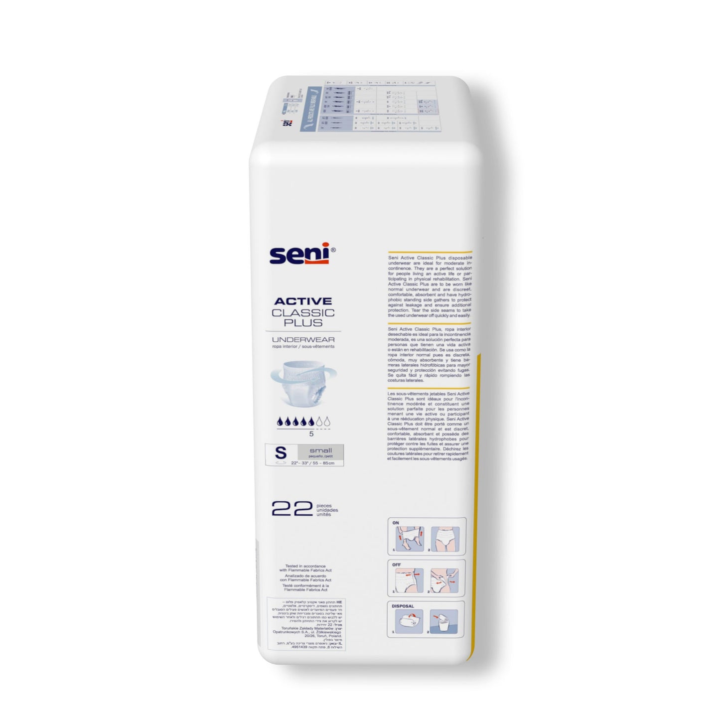 Seni® Active Classic Plus Moderate Absorbent Underwear