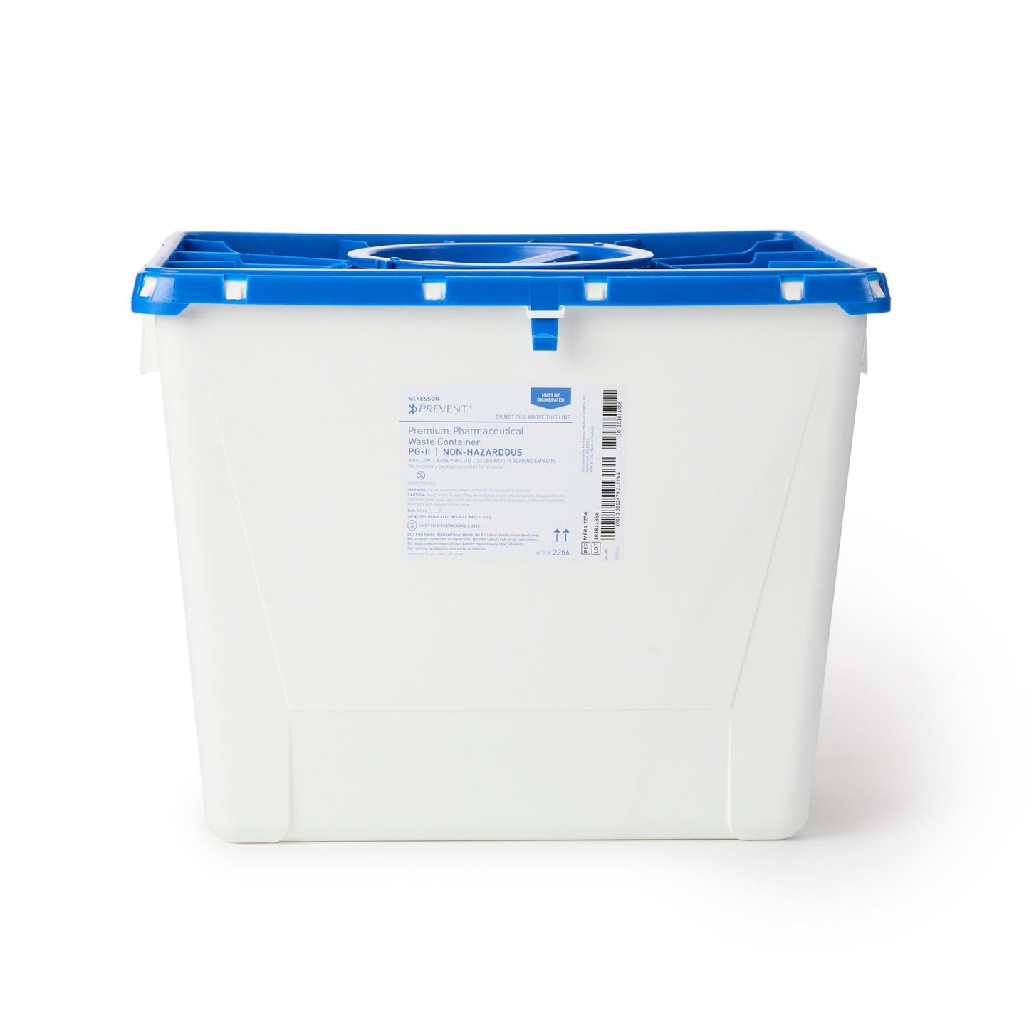 McKesson Prevent® Pharmaceutical Waste Container, 8 Gal.