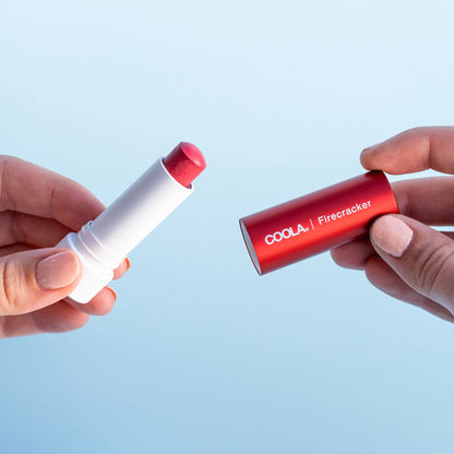 Coola® Firecracker Tinted Liplux® Sunscreen SPF 30, Natural Hibiscus Flavor