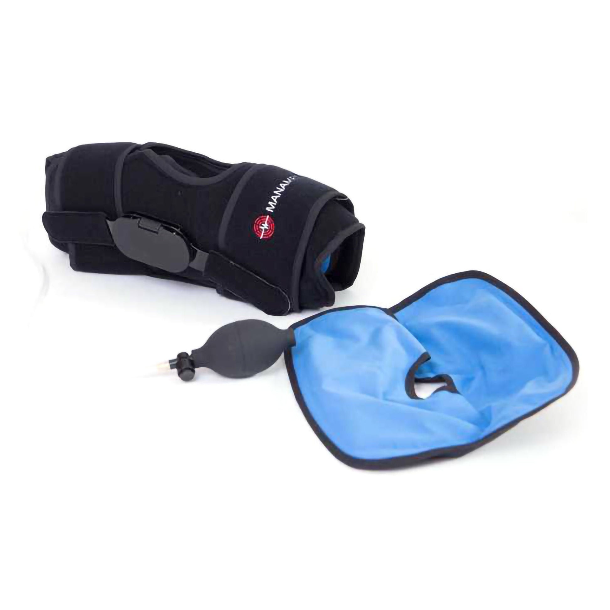 ManaEZ Rom Ice Knee Brace with Ice Pack and Compression System Right Knee