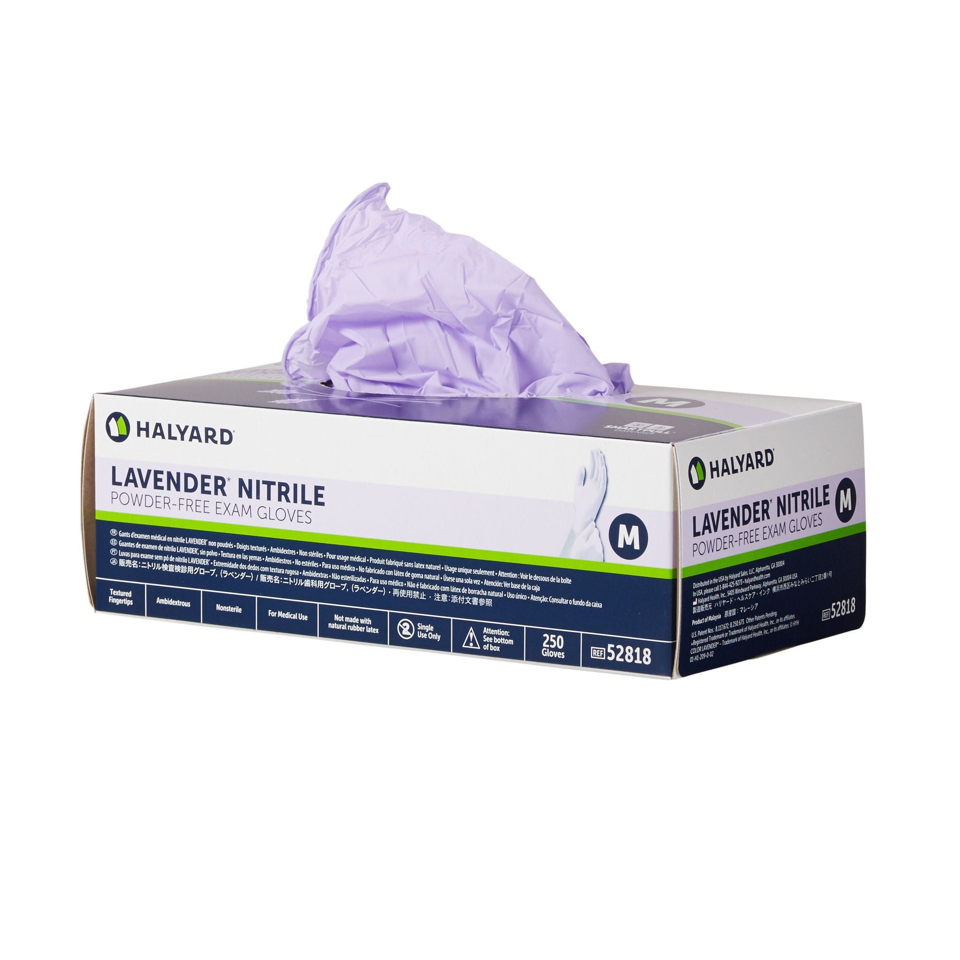 Halyard™ Lavender™ Nitrile Exam Gloves, Lavender - view 8