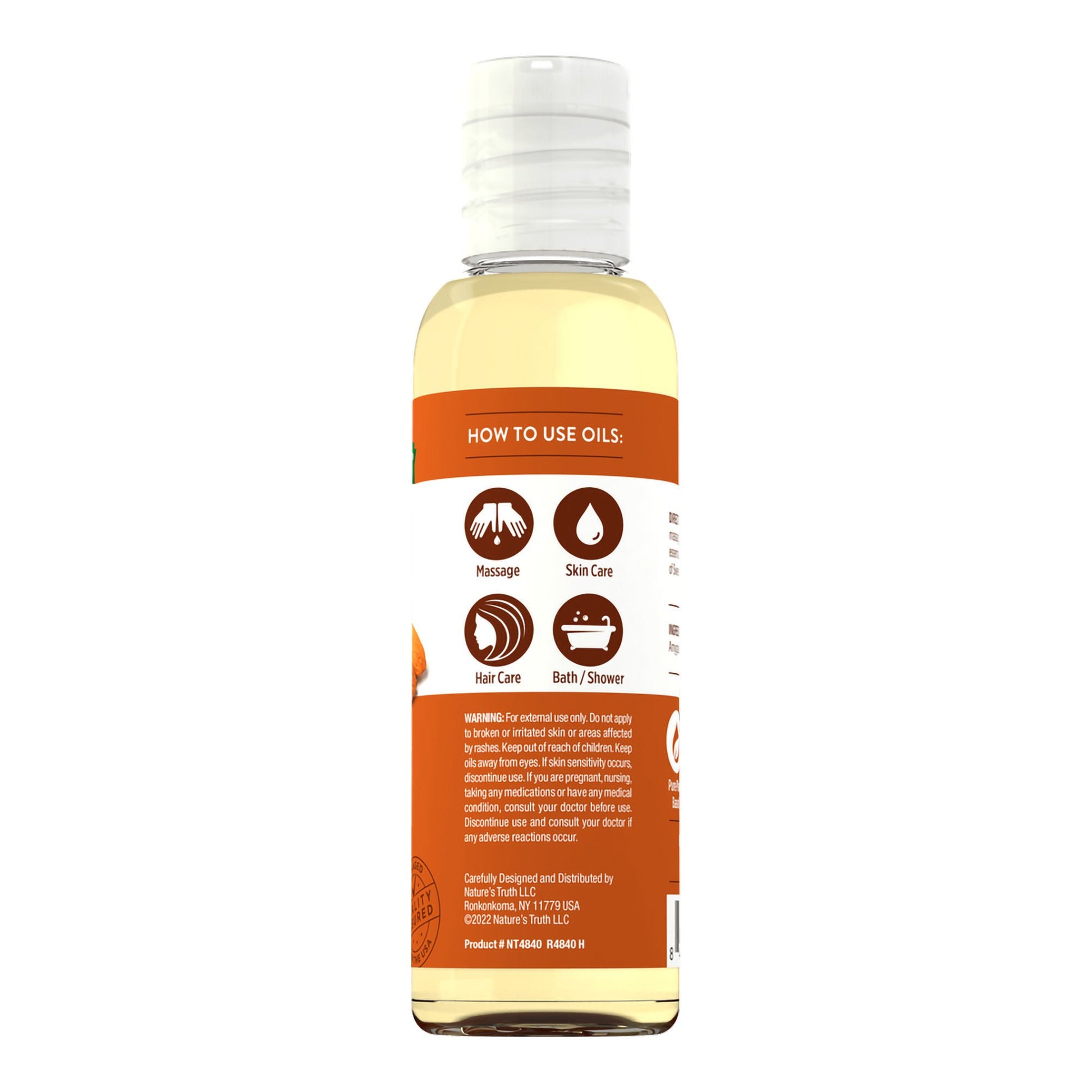 Nature's Truth Sweet Almond Skin Care Oil