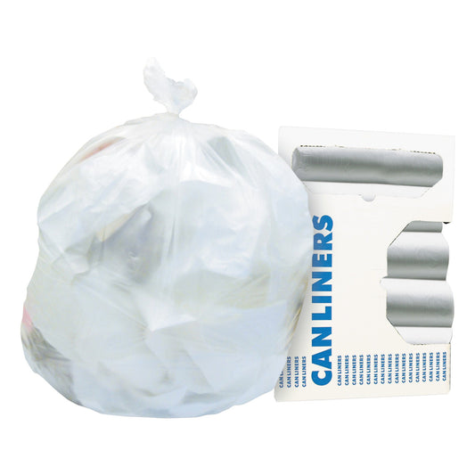 Heritage™ Light Duty Trash Bags, Colorless