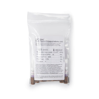 3M™ Attest™ Rapid 5 Steam-Plus Sterilization Biological Indicator Pack